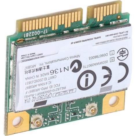 Carte réseau 2,4 GHz 300 Mbps Mini PCI E, bonne compatibilité avec les adaptateurs réseau sans fil