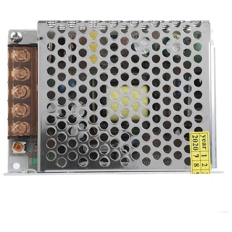 DC24V Schaltnetzteil aus Aluminiumlegierung für LED-Bildschirme, Lichtleisten, 3D-Drucker (S-60-24 (24V 2,5A 60W) AC100-240V) (1/5)