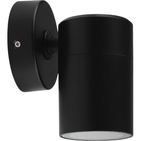 Applique Murale Noire IP65 pour Ampoule GU10 - SILUMEN