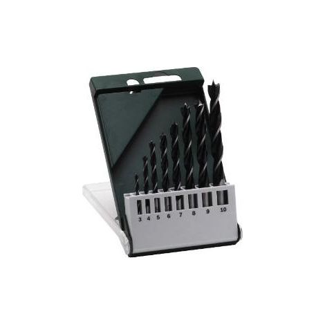 BOSCH - ASSORTIMENTO 8 PUNTE ELICOIDALIPER LEGNO 3-10MM