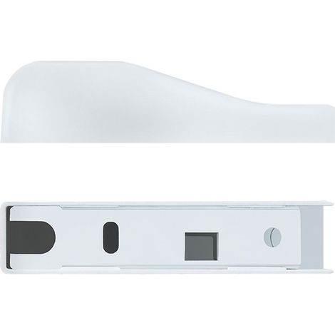 Tapa para orificio de cableado Qoltec Blanca