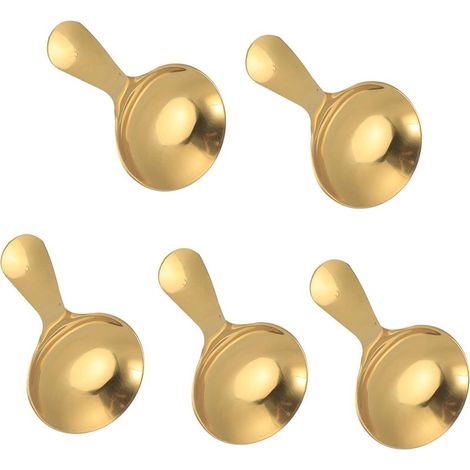 AUNMAS 5-teiliges Edelstahl-Eiscreme-Dessertlöffel-Set (1/5)