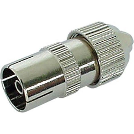 CONECTICPLUS Connecteur d'antenne TV femelle TV 9.5mm métallique