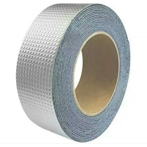Ruban d'étanchéité en aluminium butyle 5cm 3M, ruban adhésif, ruban adhésif haute température, réparation de fuite de toit, asphalte, réparation imperméable à l'eau, autocollant (1/3)
