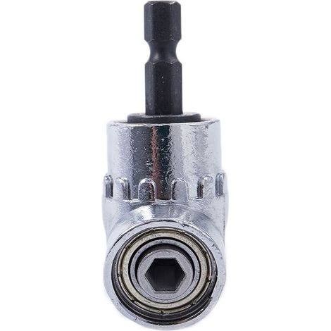 Outil adaptateur pour porte-embout de tournevis hexagonal à angle réglable, rallonge de 105 degrés (1/4 pouce).-AquaForge (1/5)