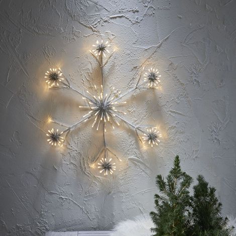 LED-Silhouette "Flower Snowflake", Schneeflocke (1/4)