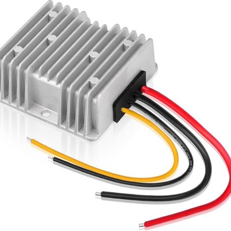 DC Augmentez 12V à 24V - Convertisseur Booster de Tension Adaptateur d'alimentation 5A 120W pour Système Solaire Bateau Voiture Camion Club Voiturettes
