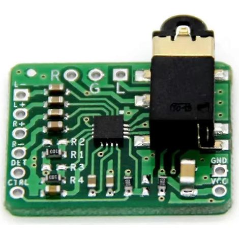 Carte d'amplificateur de casque stéréo différentiel symétrique TPA6132, amplificateur de casque HiFi 2,3-5,5 V (1/5)