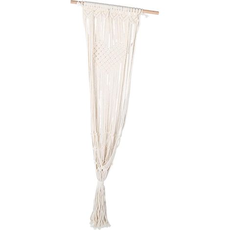 Cintre pour Plantes en macramé, Cintre pour Plantes tricoté à la Main en Corde de Coton Pot de Fleur Panier Suspendu décoration Murale de Jardin pour décoration de fenêtre (1/5)