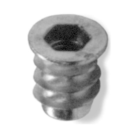 Écrou perçage trous fraisés. 50 Unit. - talla M6 / 10mm / 10,5mm / Zamak naturel