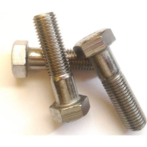 M24 x 90 mm Hex Bolt - A4 Stainless Steel DIN931 (1/2)