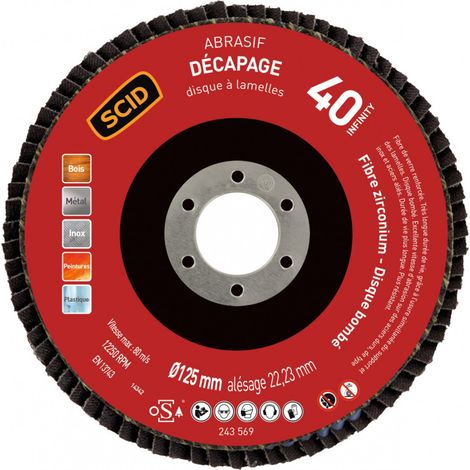 Disco de Zirconio Infinity Biselado ø 125 mm 40 1
