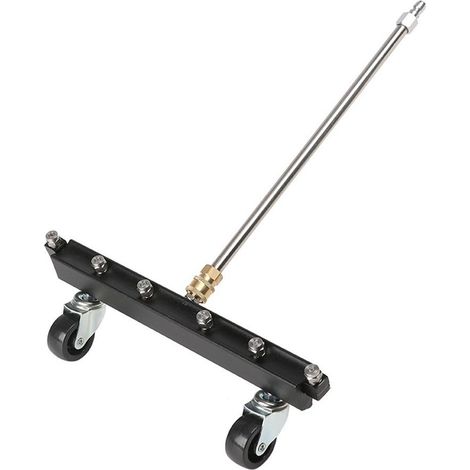 Nettoyeur de châssis haute pression 1500 à 4000 PSI, balai d'eau pour soubassement avec lance prolongateur 13 pouces et lance coudée 45° (1/5)