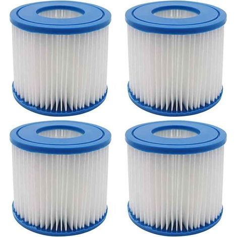 Ensemble de 4 filtres compatibles avec Summer Escapes Type D, Summer Waves P57100102, SFS-350 RP-350 RP-400 RP-600 RX-600 (1/5)