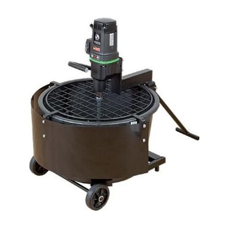 Eibenstock – Malaxeur électrique 1500W – Station de malaxage D.440 mm pour colle mortier – Malaxage rapide et homogène – Protection anti-torsion (1/4)