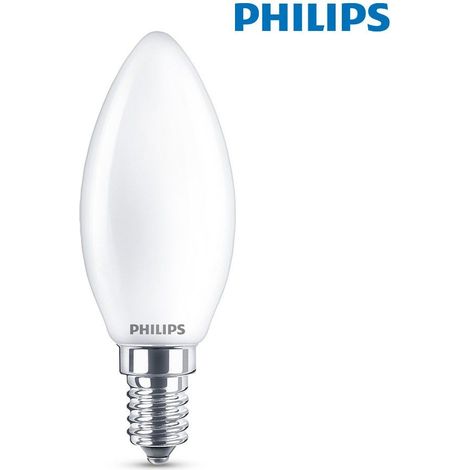 PHILIPS LED-Kerzenlampe E14 6,5 W 806 lm 6500 K Kaltlicht 3,5 x 9,7 cm