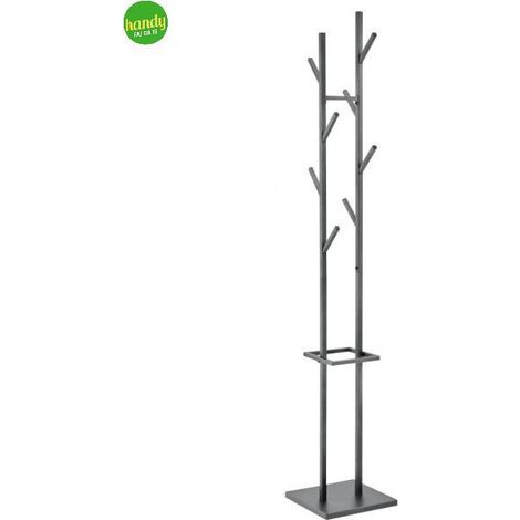CASA COLLECTION Appendiabiti Grissom In Metallo Grigio Scuro