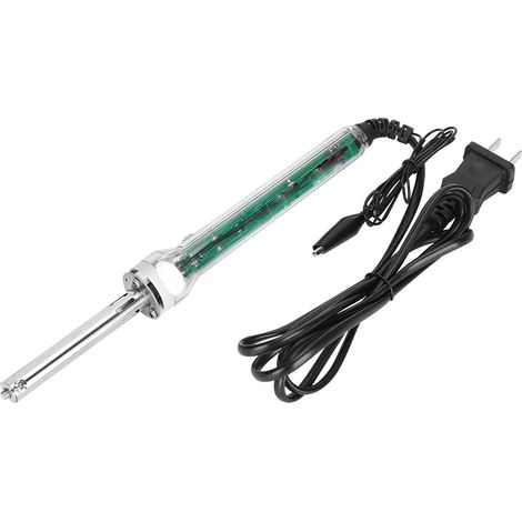 Outil de marquage portable pour cuir, accessoire avec poignée transparente, 60 W, pour flanelle (prise CN 220 V) (1/5)