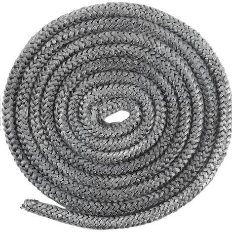 12 mm x 2,5 m, Cordon d'étanchéité pour cheminée, ruban d'étanchéité pour cheminée Cordon d'étanchéité résistant à la chaleur, avec de nombreux modèle