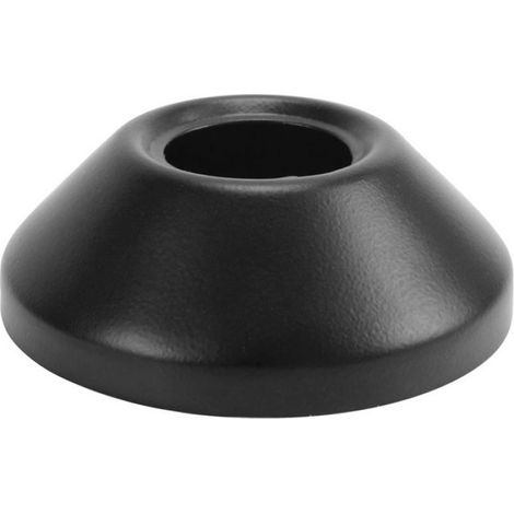 Rosace Conique - Acier Noir - Diamètre Intérieur 25 mm - Hauteur 25 mm - 1 Pièce (1/3)
