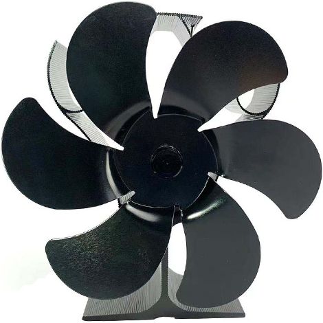Ventilador térmico para estufa de leña de pellets