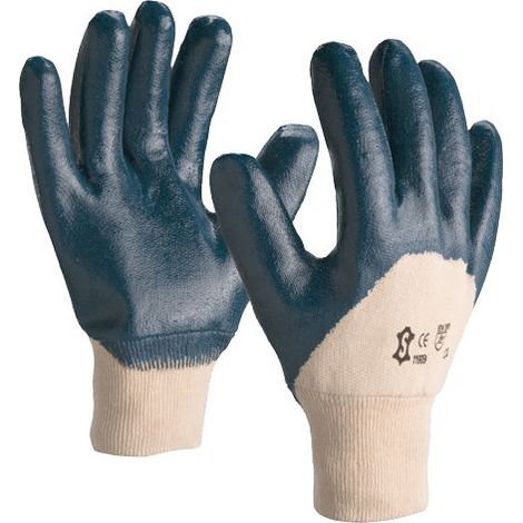 Guanti da lavoro Select NI150 blu taglia 8 (1/3)