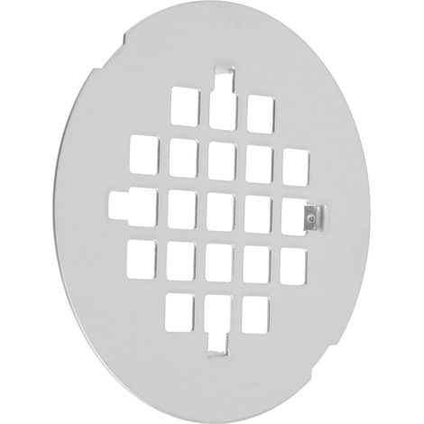 Filtre de siphon de salle de bain rond avec couvercle en