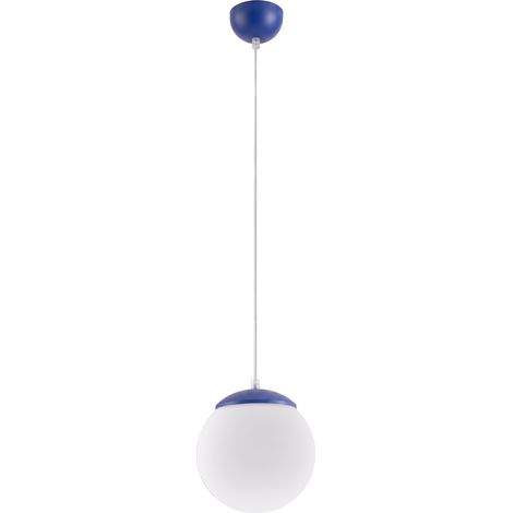 Pendelleuchten Ugo ultramarin 1xE27 20cm Stahl Sollux (1/5)