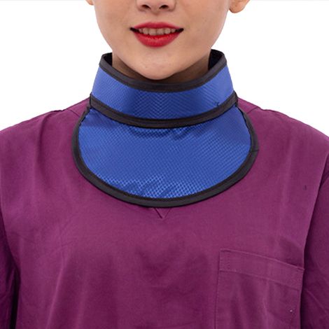 Protection thyroïdienne légère, collier de plomb anti-radiations, manteau de plomb anti-rayonnements, protection contre les rayons X, collier de plomb (1/5)