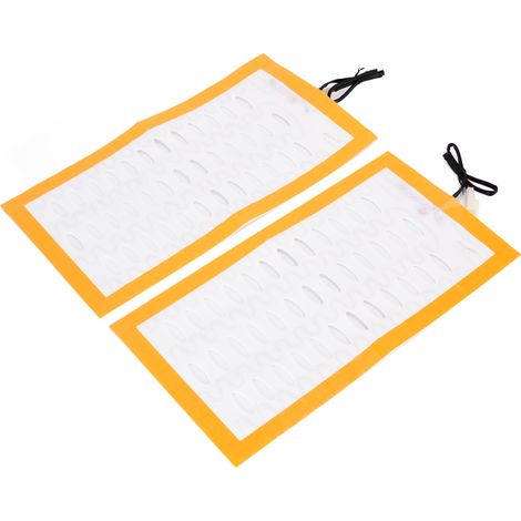 Siège Chauffant Universel 12V avec Protection Surchauffe, Fibre Alliage Chauffage Rapide pour Quad et SSV, Coussin Auto Chauffant (1/5)