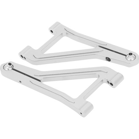 2 Bras de Suspension Avant en Alliage Léger Renforcé pour Modèles RC 1/7 - Pièces de Châssis Durables