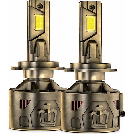 Bombillas LED para faros de coche 9004 de 330 W con acabado bronce REDSEA (1/5)