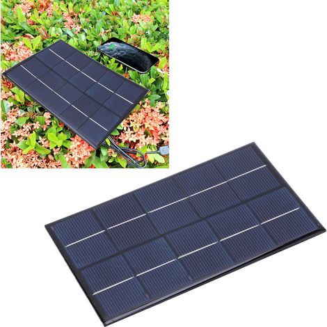 Chargeur solaire à monter soi-même avec panneau solaire 2W 5V (1/5)