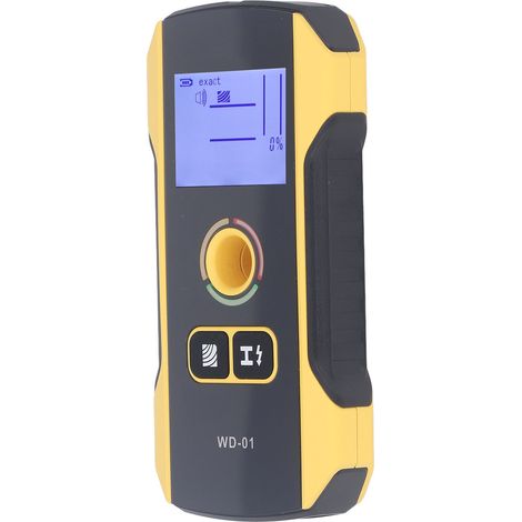 Détecteur de montants et de métaux 6 en 1 pour murs et murs, avec écran LCD, rechargeable et alarme sonore. (1/5)