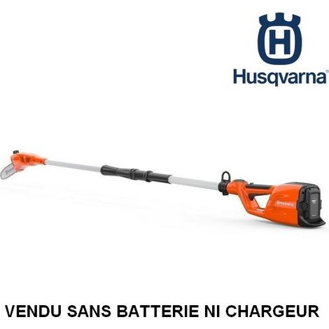 Husqvarna – Scie à perche sans fil 36V – Tube télescopique 4m – Moteur PMDC – Poignée séparable pour transport facile