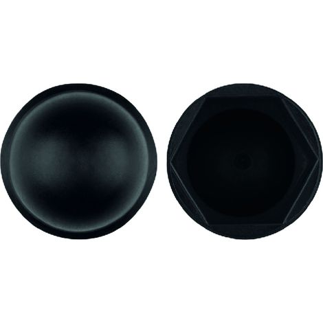 Bouchon en plastique pour MT - Noir M12 - Boite de 250