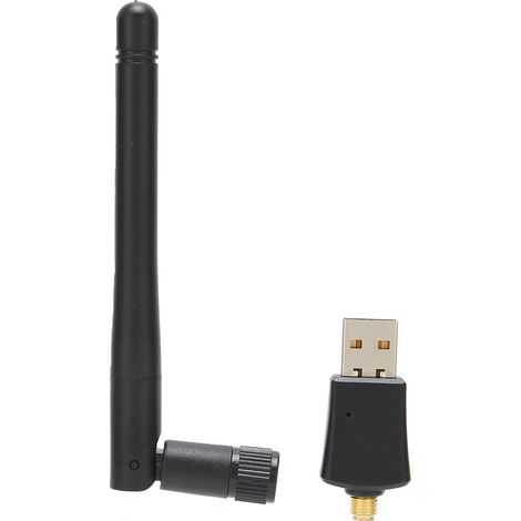 Adaptateur WiFi USB 2.0 600Mbps Double Bande 2.4G/5G avec Antenne pour PC (1/5)