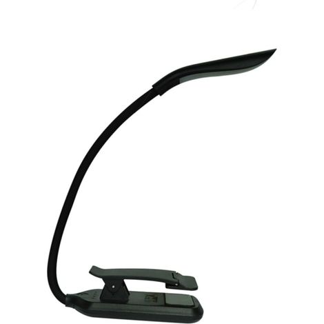 Lampe de Lecture à Pince Batterie 600mah LED Rechargeable USB (1/5)