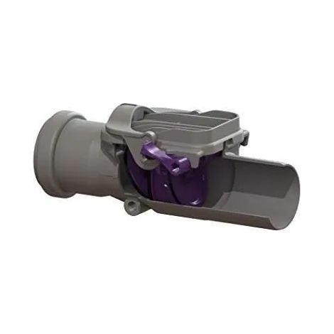 Kessel Staufix DN50 valvola di ritegno in plastica trasparente (1/3)