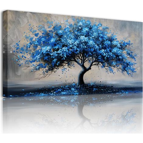 Tableau Decoration Murale Arbre de Vie Artistique 50x100 cm (1/5)