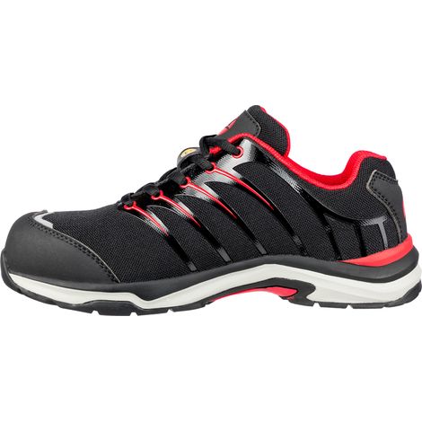 Chaussure de sécurité femme Albatros Twist Red S1P ESD HRO SRC Noir / Rouge 39 (1/5)