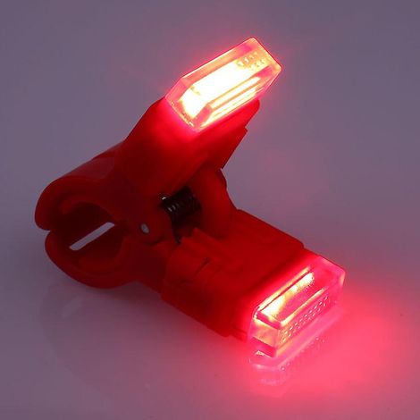 1 Stück Fahrradrücklicht mit USB-Ladefunktion, Warnrücklicht für sicheres Fahren bei Nacht