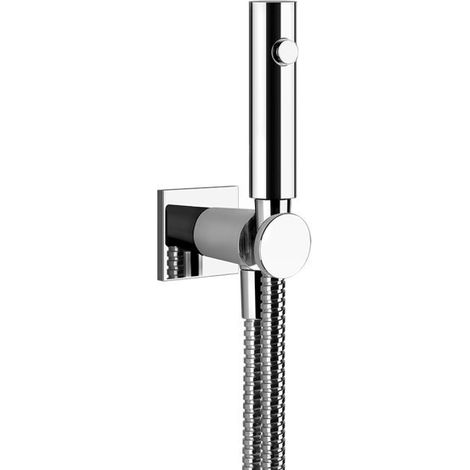 Gessi Rilievo, ducha de limpieza de WC con un chorro, con codo de