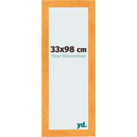 yd. - Cadre photo 33x98 - Orange - MDF - Pisa (1/5)
