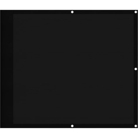 Balcony Screen Black 90x800 cm 100% Polyester Oxford vidaXL