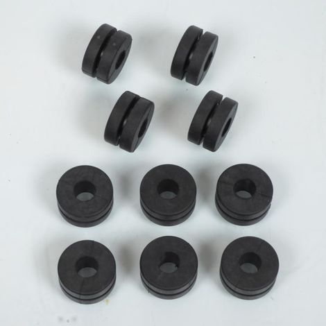 Lot silentbloc caoutchouc optique AV pour moto Honda XR 400 R (1/4)