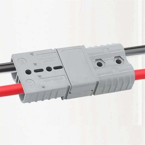 Anderson 50A Quick Connector Kit with Handle for Forklift Battery Charger, 10 Pieces (1/4)