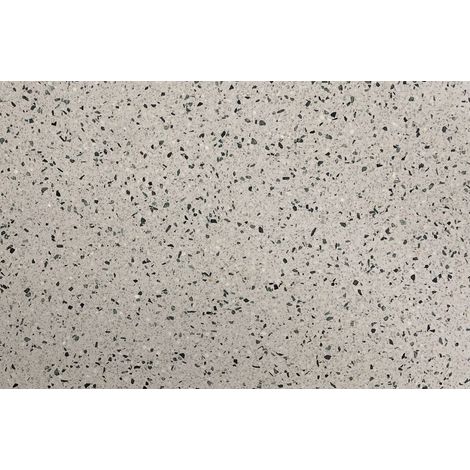 Véritable Carreau Terrazzo fond gris inclusions blanches et noires AVEIRO 60x60 cm boîte de 0.72m2 Satiné - Gioia Materia