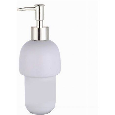 TRADE SHOP - Dispenser Porta Sapone Liquido 59347 Per Attacco A Muro Ricambio Accessori Bagno - (1/3)