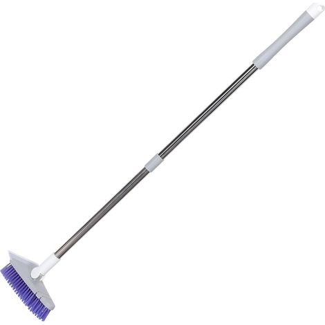 Brosse de Nettoyage de Sol avec Manche Long, Raclette Intégrée 34, 3 (1/5)